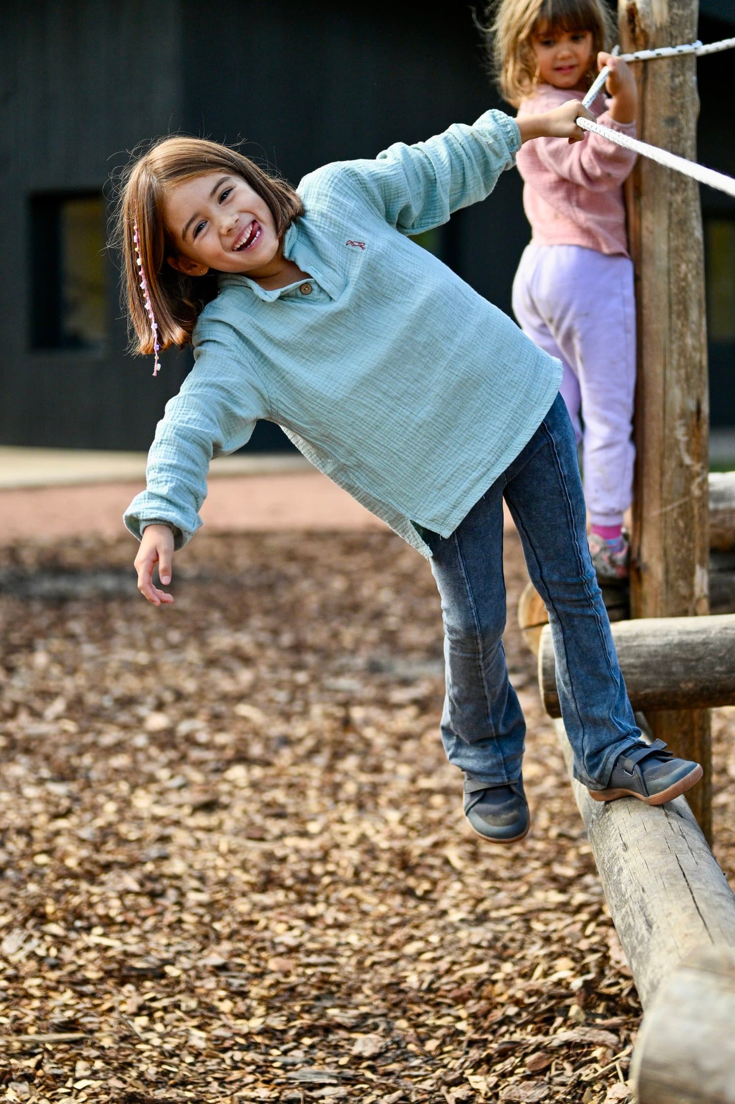 Children playing at The Garzón School