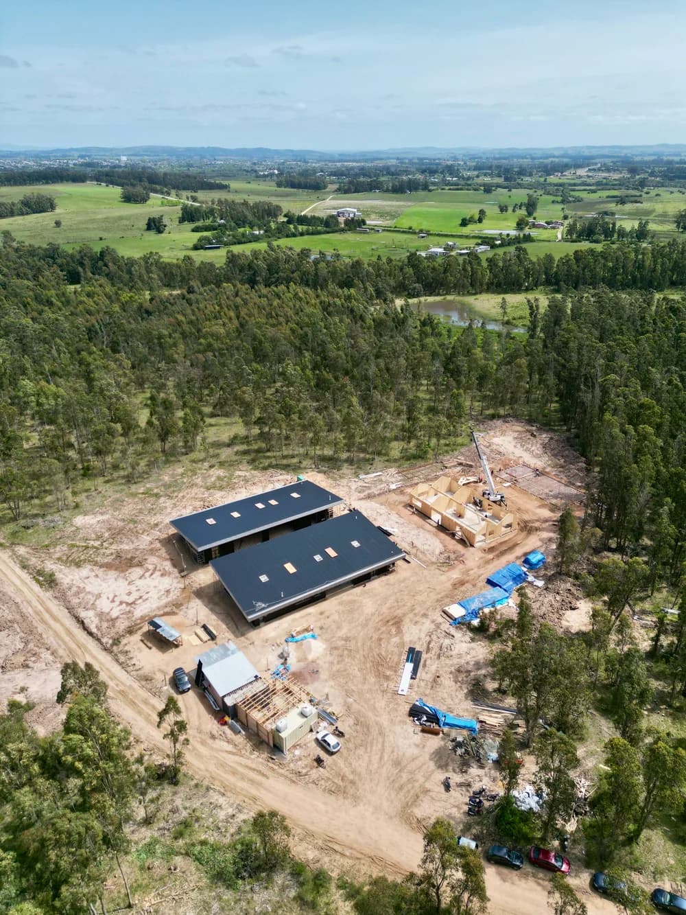 Aerial view of nature at TGS 1