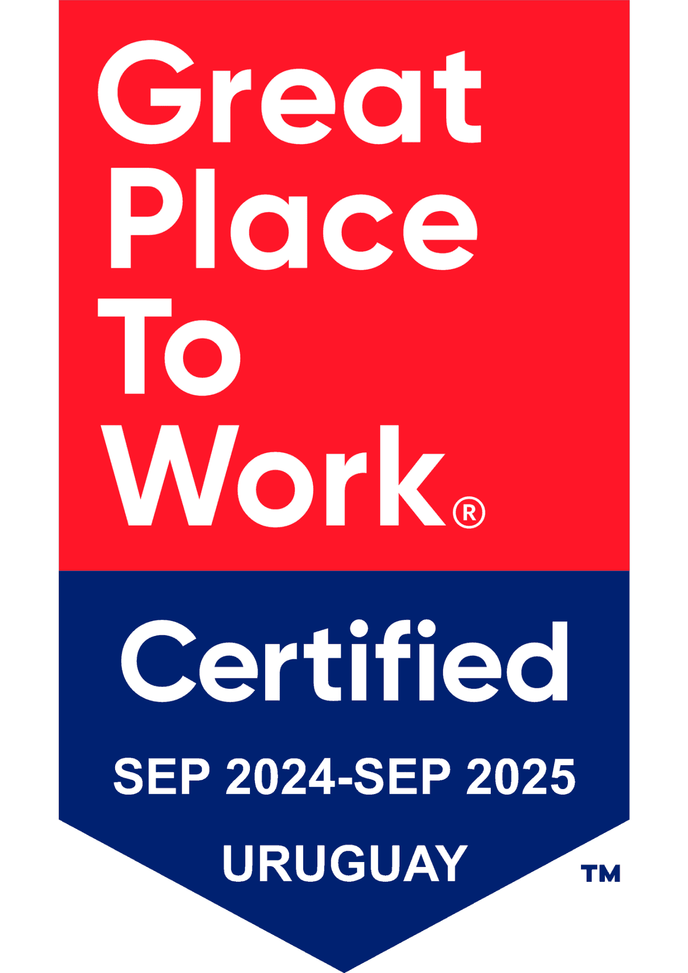 Great Place to Work Certified Badge